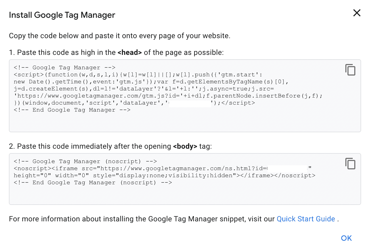 Installing Google Tag Manager On Your Website