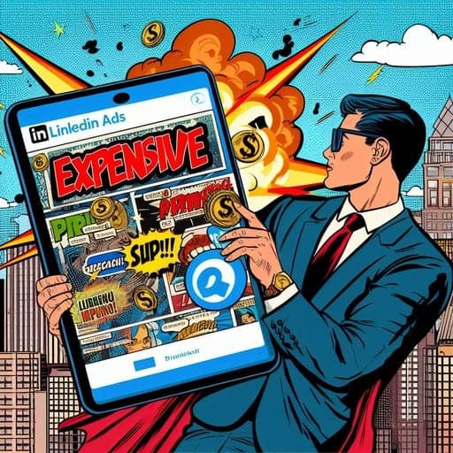 LinkedIn Ads Is Expensive and Can Lead to Inefficient Use of Funds If Not Focused